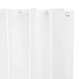 Heavyweight PEVA Shower Curtain Liner - White